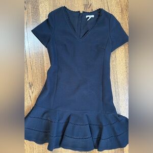 Rebecca Taylor Elegant Black Cocktail Dress